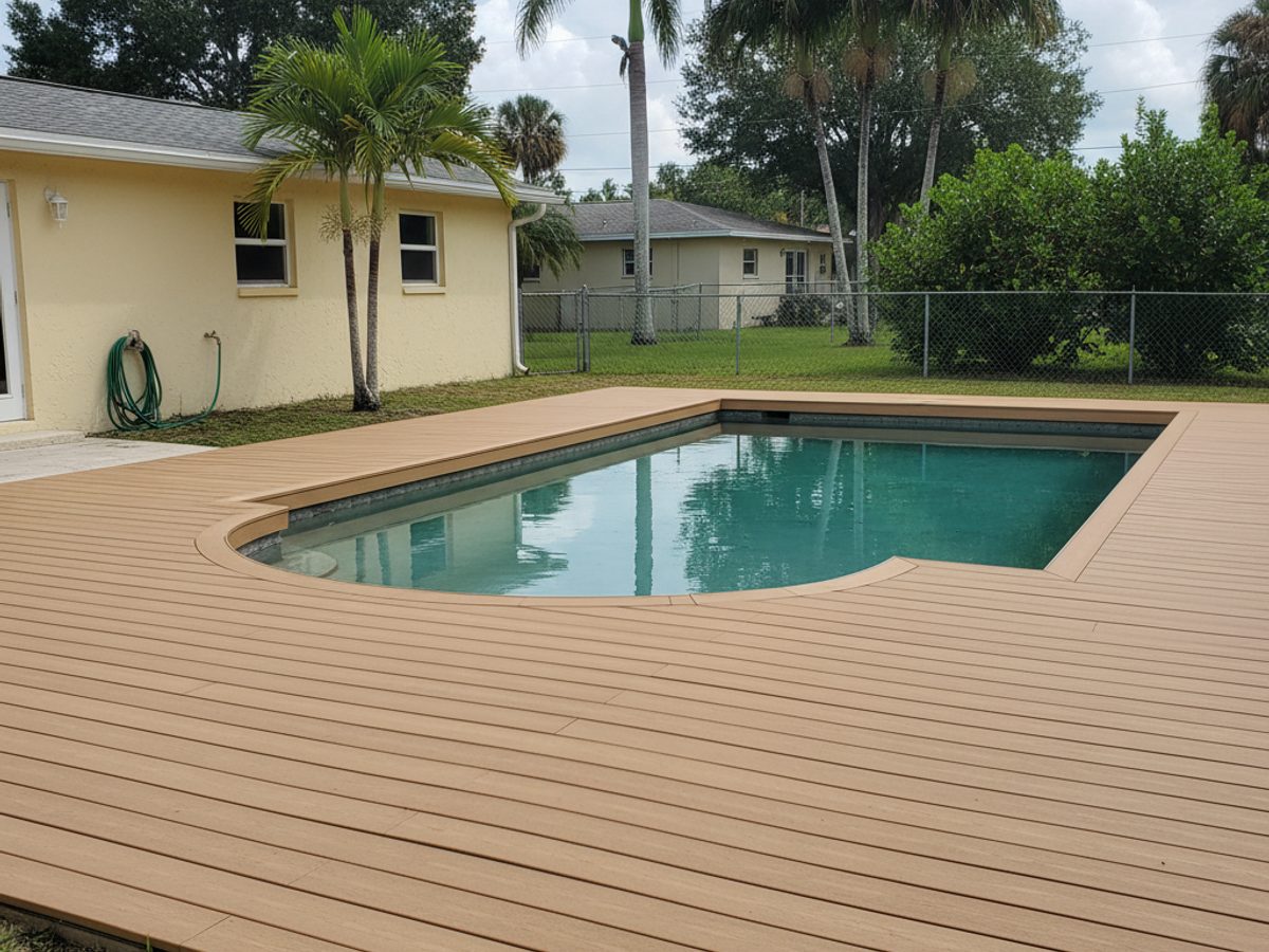 Deck Railing Installation completed by All Things Deck Solutions in Palmetto, FL