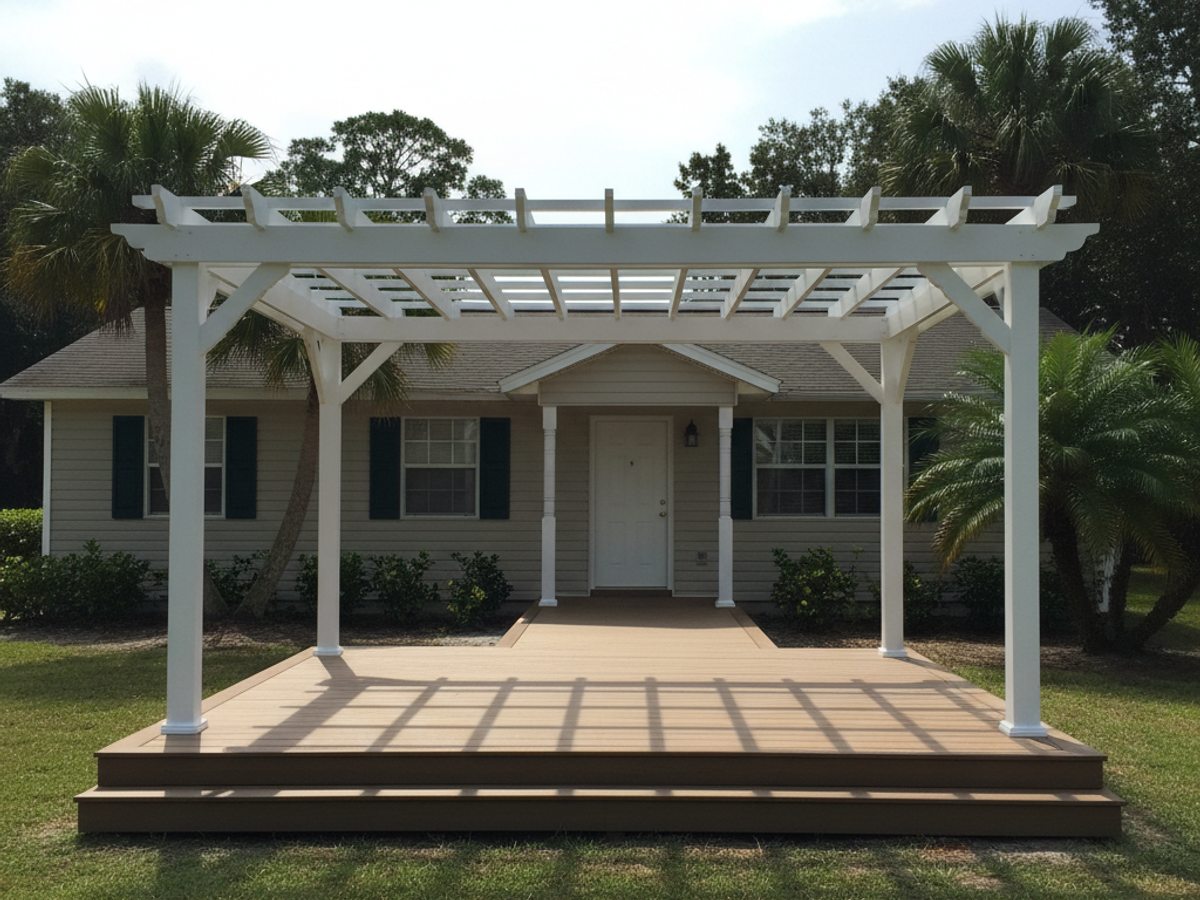Deck Installation completed by All Things Deck Solutions in Osprey, FL