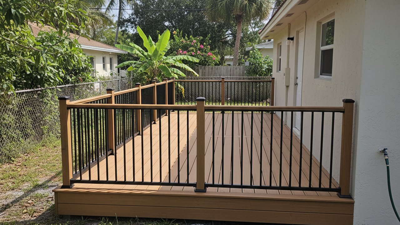 Deck Repair completed by All Things Deck Solutions in Sarasota, FL