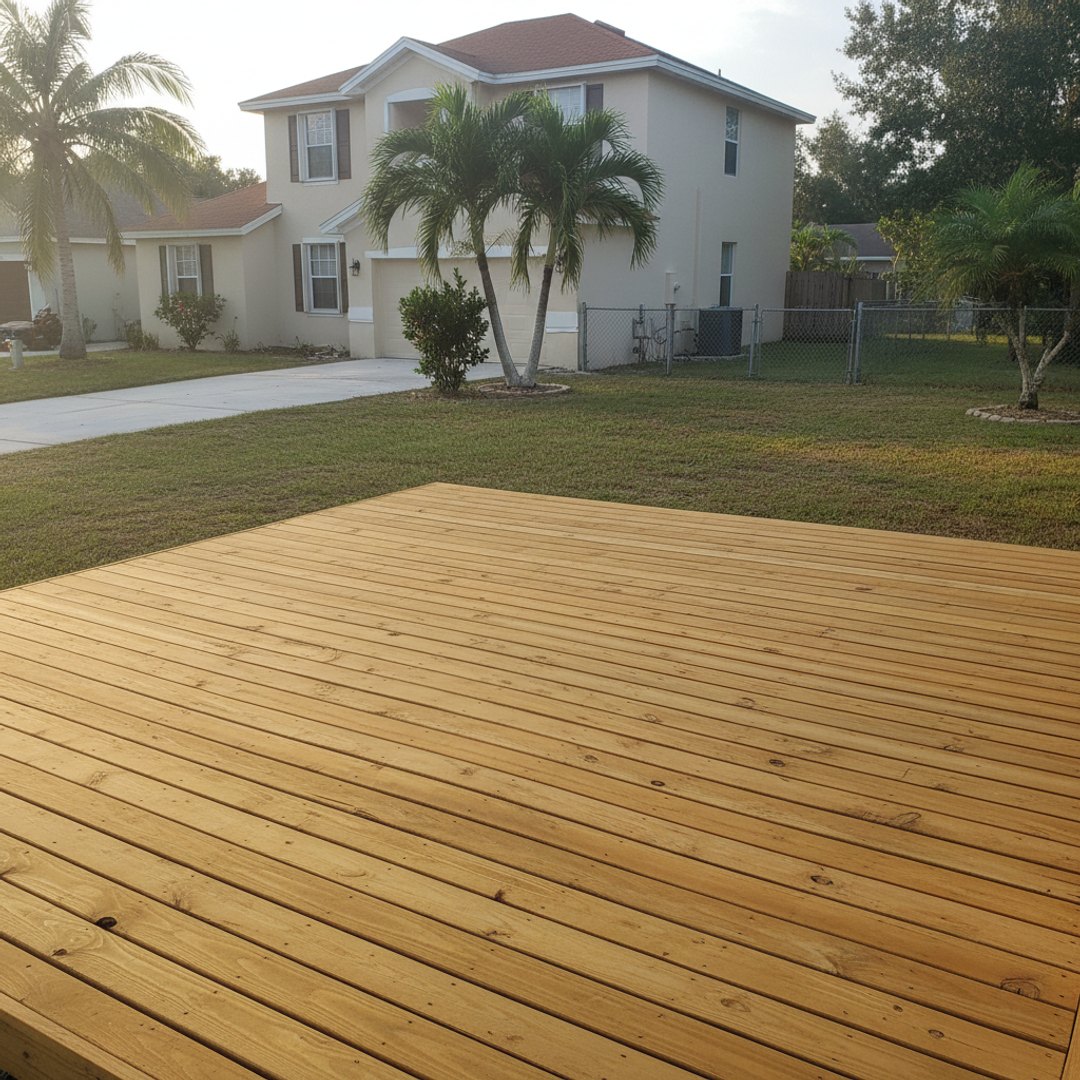Deck Railing Installation completed by All Things Deck Solutions in Venice, FL
