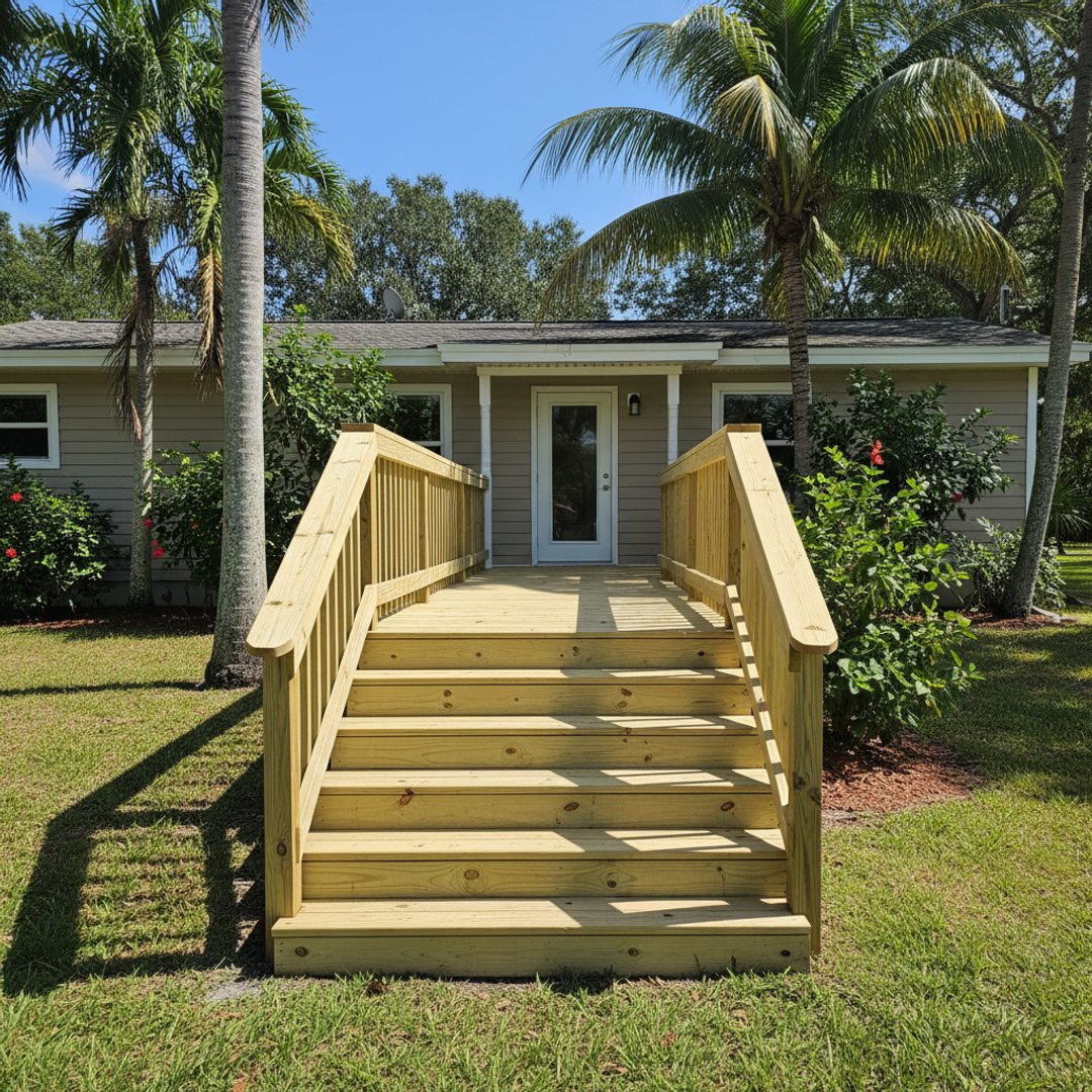 Deck Cleaning & Pressure Washing completed by All Things Deck Solutions in Punta Gorda, FL