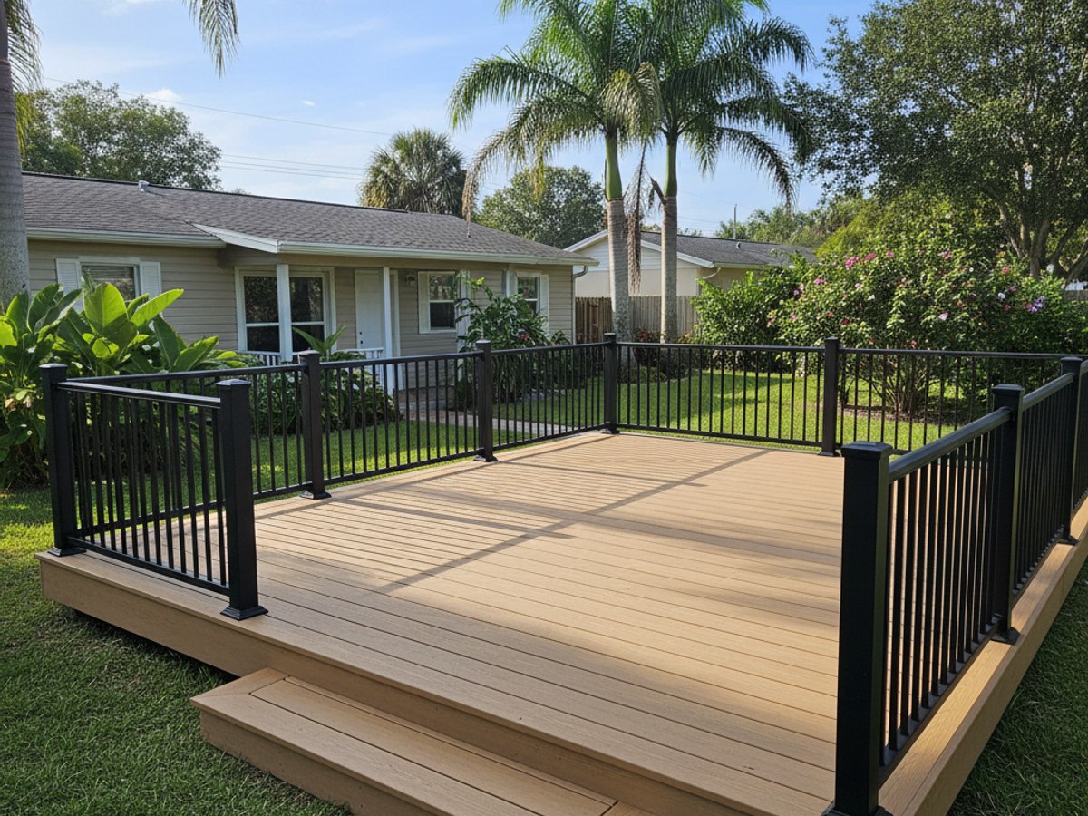 Screened-In Deck & Porch Additions completed by All Things Deck Solutions in Englewood, FL